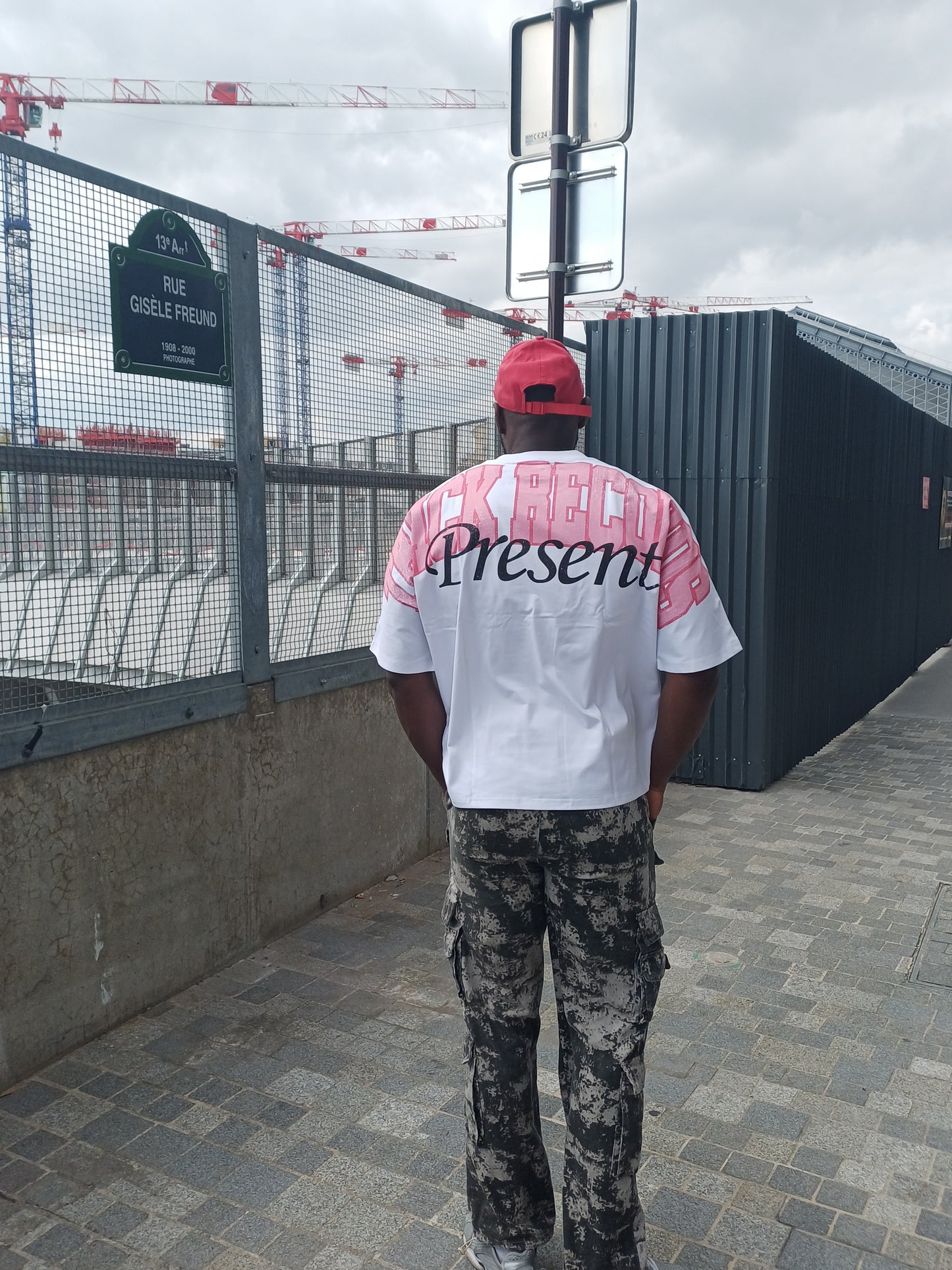 T-SHIRT "TRACK RECORDS"